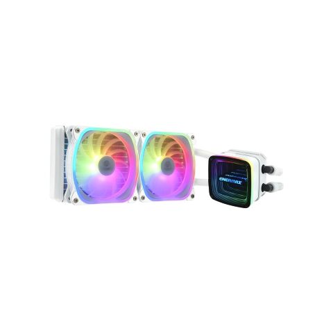 Система жидкостного охлаждения Enermax Aquafusion ADV 240 White ARGB (ELC-AQFA240-SQA-W) - Нулевой остаток (Feed)  - Нулевой остаток (Feed) 