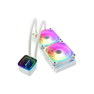 Система жидкостного охлаждения Enermax Aquafusion ADV 240 White ARGB (ELC-AQFA240-SQA-W)