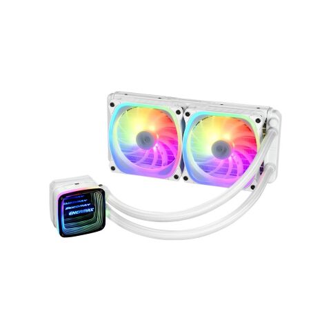Система жидкостного охлаждения Enermax Aquafusion ADV 240 White ARGB (ELC-AQFA240-SQA-W) - Нулевой остаток (Feed)  - Нулевой остаток (Feed) 