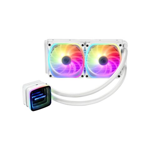 Система жидкостного охлаждения Enermax Aquafusion ADV 240 White ARGB (ELC-AQFA240-SQA-W) - Нулевой остаток (Feed)  - Нулевой остаток (Feed) 