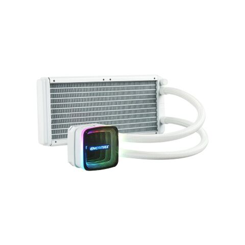 Система жидкостного охлаждения Enermax Aquafusion ADV 240 White ARGB (ELC-AQFA240-SQA-W) - Нулевой остаток (Feed)  - Нулевой остаток (Feed) 