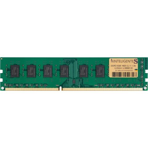 Модуль памяти для компьютера DDR3 8GB 1600 MHz INTELIGENTES (IU3BBB1/8) - Нулевой остаток (Feed)  - Нулевой остаток (Feed) 