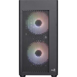 Корпус для ПК AeroCool Hexform-G-BK-v2 Black 600W (ACCX-PV38004.11)