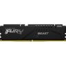 Модуль памяти для компьютера DDR5 8GB 5200 MHz Beast Black Kingston Fury (ex.HyperX) (KF552C40BB-8)