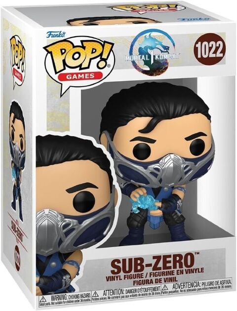 Фігурка Funko Pop Mortal Kombat Sub Zero Фанко Саб Зіро 1022 -   -  