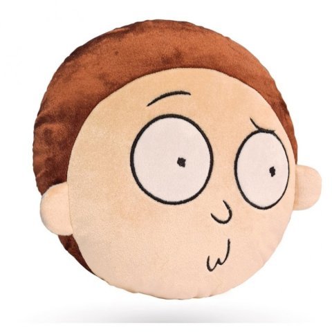 Мягкая игрушка Подушка WP Merchendise Рик и Морти Rick And Morty Pillow Morty's face (лицо Морти) -   -
