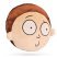 Мягкая игрушка Подушка WP Merchendise Рик и Морти Rick And Morty Pillow Morty's face (лицо Морти) -   -