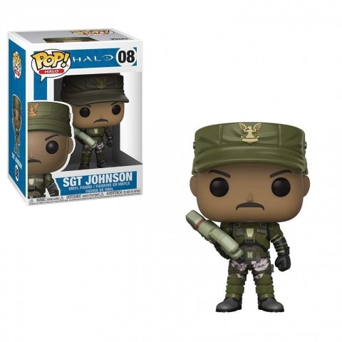 Фигурка Halo Funko Pop SGT Johnson -   -