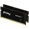 Модуль памяти для ноутбука SoDIMM DDR5 64GB (2x32GB) 4800 MHz FURY Impact Kingston Fury (ex.HyperX) (KF548S38IBK2-64)