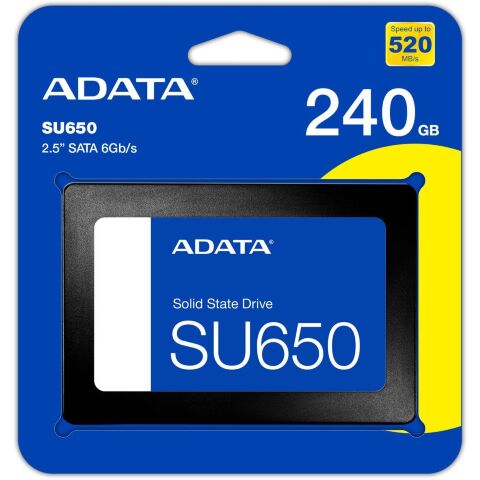Накопитель SSD 2.5" 240GB ADATA (ASU650SS-240GT-R) - Внутренние SSD  - Внутренние SSD 
