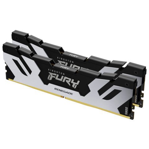 Модуль памяти для компьютера DDR5 32GB (2x16GB) 6400 MHz FURY Renegade Silver Kingston Fury (ex.HyperX) (KF564C32RSK2-32) - Нулевой остаток (Feed) - Нулевой остаток (Feed)