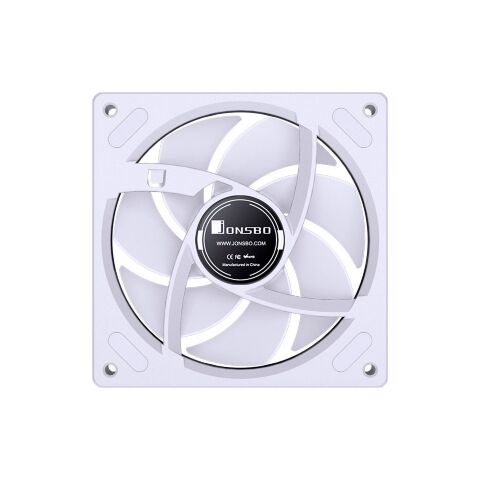 Кулер для корпуса JONSBO ZB-120W White - Нулевой остаток (Feed)  - Нулевой остаток (Feed) 