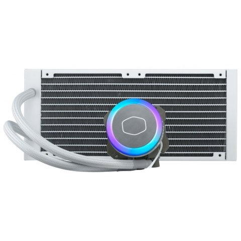 Система жидкостного охлаждения CoolerMaster MasterLiquid ML240 Illusion White Edition (MLX-D24M-A18PW-R1) - Нулевой остаток (Feed)  - Нулевой остаток (Feed)