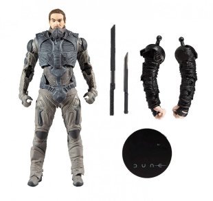 Фигурка McFarlane Toys Dune: Duncan Idaho Action Figure with Build A Glossu ‘Beast’ Rabban фильм Дюна