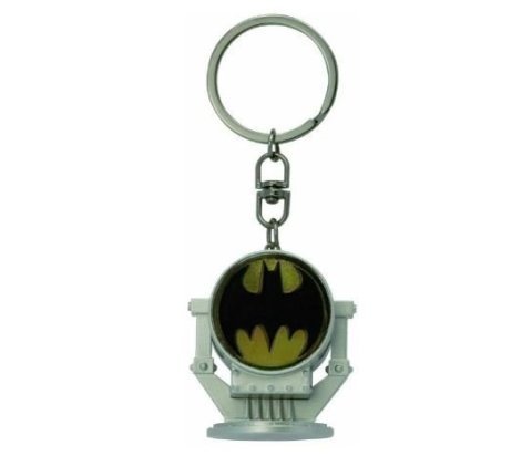 Брелок 3D Batman DC COMICS Bat-Signal Бетмен Бет-сигнал Logo Keychain (светится) -   -  
