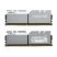 Модуль памяти для компьютера DDR4 16GB (2x8GB) 3200 MHz Trident Z Silver H/ White G.Skill (F4-3200C16D-16GTZSW) - Нулевой остаток (Feed)  - Нулевой остаток (Feed)