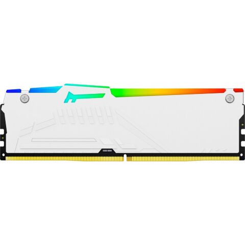 Модуль памяти для компьютера DDR5 16GB 6000 MHz Beast White RGB Kingston Fury (ex.HyperX) (KF560C30BWEA-16) - Модули памяти для компьютера  - Модули памяти для компьютера 