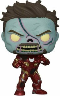 Фигурка Funko Pop Marvel What If Zombie Iron Man фанко Зомби Железный человек 944