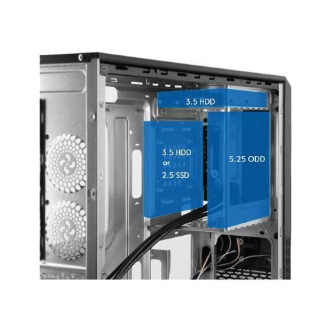 Корпус Chieftec UC-03B-OP - Нулевой остаток (Feed)  - Нулевой остаток (Feed)