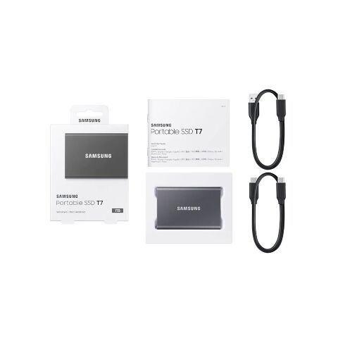 Накопитель SSD USB 3.2 2TB T7 Samsung (MU-PC2T0T/WW) - Внутренние SSD  - Внутренние SSD 