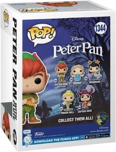Фигурка Funko Pop Disney Peter Pan with Flute фанко Питер Пен 1344
