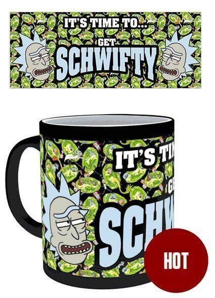 Чашка хамелеон GB eye Rick and Morty Heat Change Mug Get Schwifty Рик и Морти 320 мл -   -