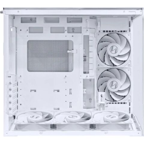 Корпус для ПК Lian Li O11 Dynamic Mini V2 Flow, White (G99.O11DMIV2FW.00) - Нулевой остаток (Feed)  - Нулевой остаток (Feed) 