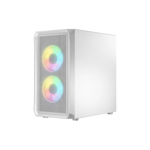 Корпус для ПК Logic concept PORTOS MESH+GLASS ARGB fans 3x120mm WHITE (AM-PORTOS-20-0000000-0002) - Корпуса  - Корпуса 