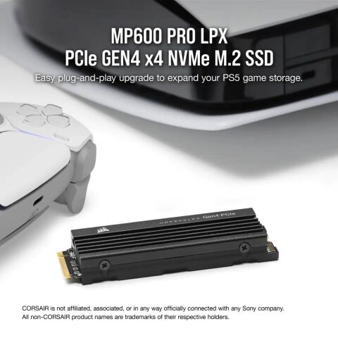 Накопитель SSD M.2 2280 1TB MP600PRO LPX Corsair (CSSD-F1000GBMP600PLP) - Нулевой остаток (Feed)  - Нулевой остаток (Feed) 