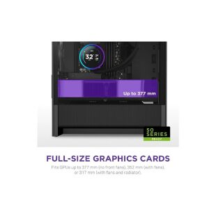 Корпус для ПК NZXT H3 Flow All Black (CC-H31FB-01)