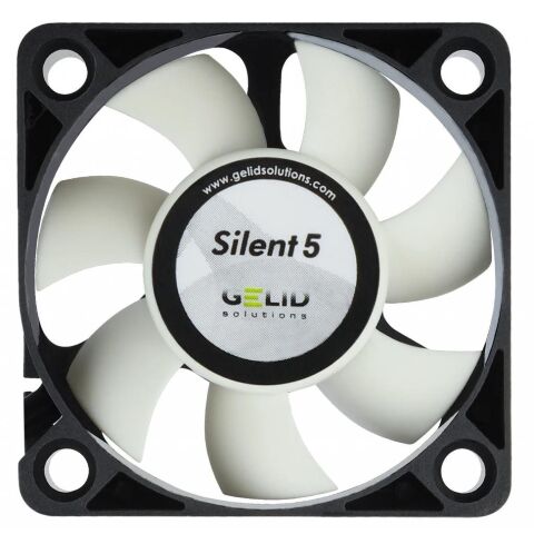 Кулер для корпуса Gelid Solutions Silent 5 50 mm (FN-SX05-40) - Нулевой остаток (Feed)  - Нулевой остаток (Feed) 