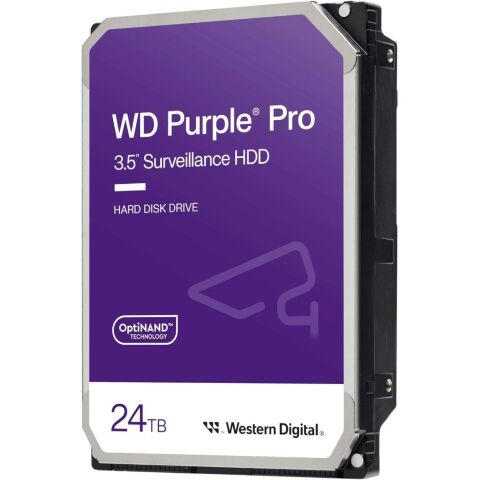 Жесткий диск 3.5" 24TB WD (WD240PURP) - Жесткие диски (HDD)  - Жесткие диски (HDD) 