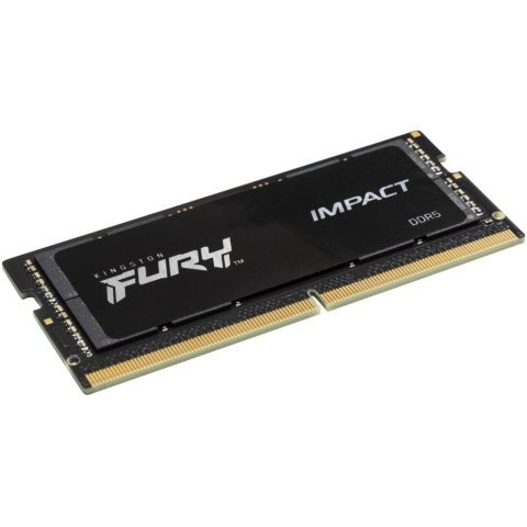 Модуль памяти для ноутбука SoDIMM DDR5 16GB 4800 MHz FURY Impact Kingston Fury (ex.HyperX) (KF548S38IB-16) - Нулевой остаток (Feed)  - Нулевой остаток (Feed) 