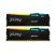 Модуль памяти для компьютера DDR5 16GB (2x8GB) 5200 MHz Beast RGB Kingston Fury (ex.HyperX) (KF552C36BBEAK2-16) - Нулевой остаток (Feed)  - Нулевой остаток (Feed) 