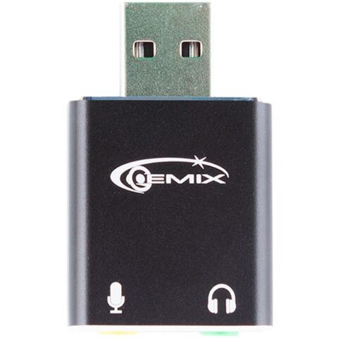 Звуковая плата Gemix SC-01 sound card 7.1 (04700024) - Нулевой остаток (Feed) - Нулевой остаток (Feed)