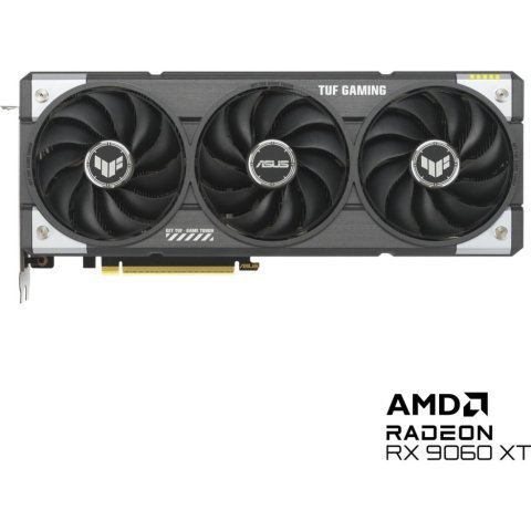 Видеокарта ASUS Radeon RX 9060 XT 16Gb TUF OC GAMING (TUF-RX9060XT-O16G-GAMING) - Нулевой остаток (Feed)  - Нулевой остаток (Feed) 