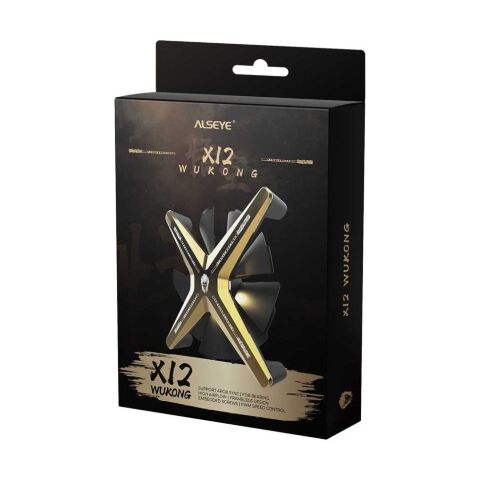 Кулер для корпуса Alseye X12 (Black WK Push) (AS.04.03.0032) - Вентиляторы к корпусам - Вентиляторы к корпусам