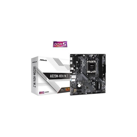 Материнская плата ASRock A620M-HDV/M.2 - Нулевой остаток (Feed)  - Нулевой остаток (Feed) 