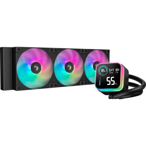 Система жидкостного охлаждения Deepcool LQ360 Black (R-LQ360-BKLSMW-G-1) - Нулевой остаток (Feed) - Нулевой остаток (Feed)