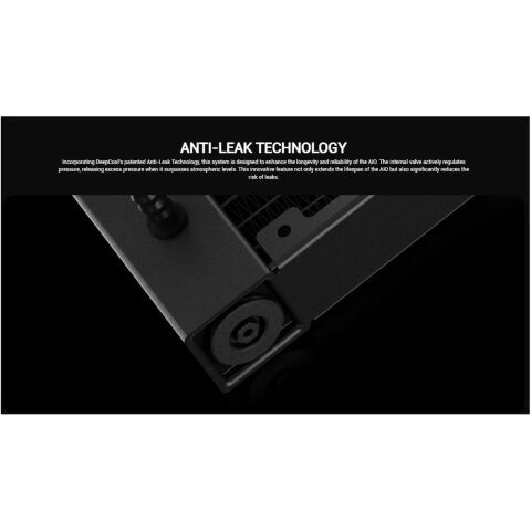 Система жидкостного охлаждения Deepcool LQ360 Black (R-LQ360-BKLSMW-G-1) - Нулевой остаток (Feed) - Нулевой остаток (Feed)