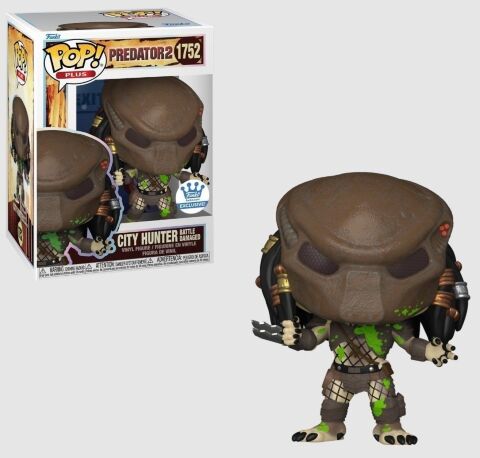 Фігурка Funko Predator City Hunter (Battle Damaged) Фанко Хижак (Exclusive) 1752 - -