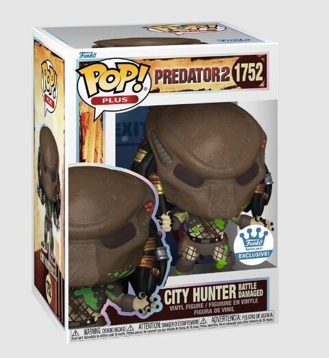 Фігурка Funko Predator City Hunter (Battle Damaged) Фанко Хижак (Exclusive) 1752 - -