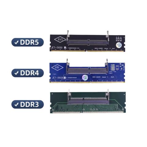 Конвертор Dynamode DDR4 Laptop SO-DIMM to Desktop DIMM RAM Memory (DM-DDR4-DIMM-Converter) - Контроллеры и конверторы  - Контроллеры и конверторы 