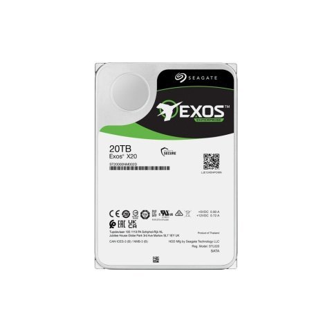 Жесткий диск 3.5" 20TB Seagate (ST20000NM001E) - Жесткие диски (HDD)  - Жесткие диски (HDD)