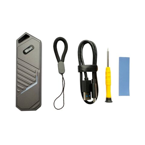 Карман внешний Dynamode M.2 SSD NVMe/SATA combo to USB3.2 GEN2 USB-C (DM-CAD-SSD14) - Нулевой остаток (Feed) - Нулевой остаток (Feed)