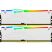 Модуль памяти для компьютера DDR5 32GB (2x16GB) 5600 MHz FURY Beast White RGB Kingston Fury (ex.HyperX) (KF556C36BWEAK2-32) - Нулевой остаток (Feed) - Нулевой остаток (Feed)
