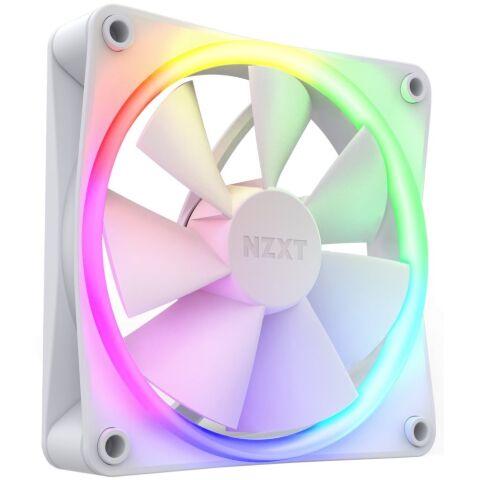 Кулер для корпуса NZXT F120RGB Single (White) (RF-R12SF-W1) - Нулевой остаток (Feed) - Нулевой остаток (Feed)