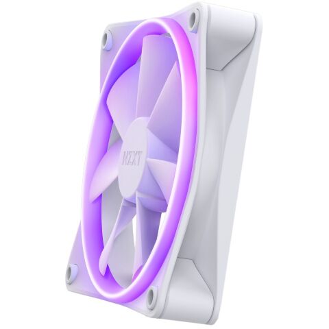 Кулер для корпуса NZXT F120RGB Single (White) (RF-R12SF-W1) - Нулевой остаток (Feed) - Нулевой остаток (Feed)