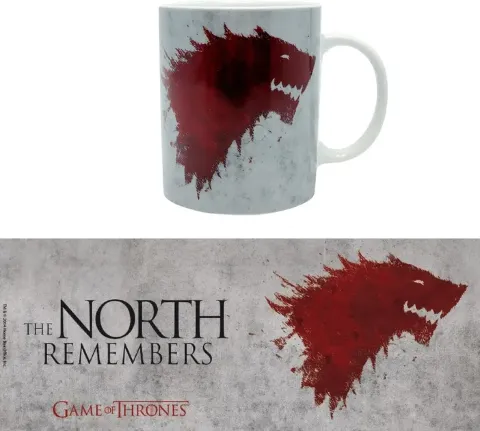 Чашка ABYstyle Game of Thrones The North Remembers Гра Престолів Старк Північ пам`ятає 320 мл - -