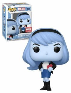 Фигурка Funko Marvel Spiderman Blue Gwen Stacy Фанко Гвен Стейси (Collector Corps Exclusive) 1356